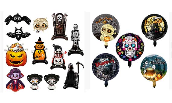 Newshine mempunyai pelbagai hiasan Halloween