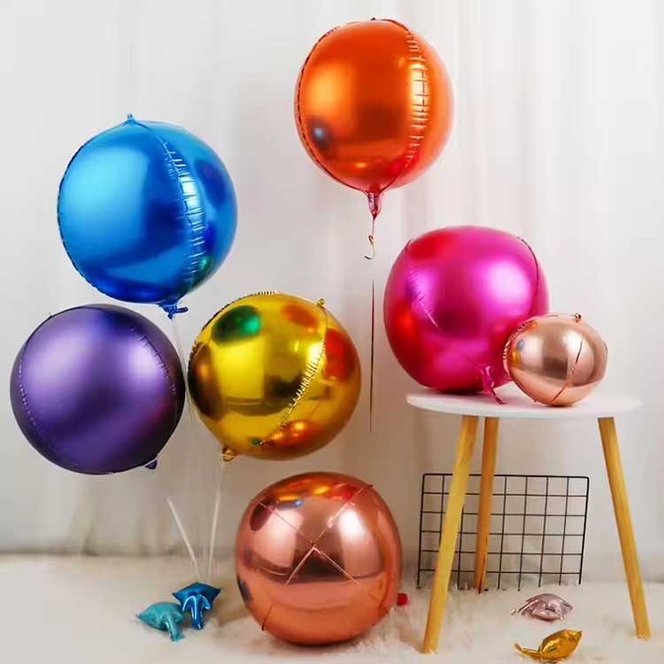Belon Kerajang Bulat Berwarna 4D