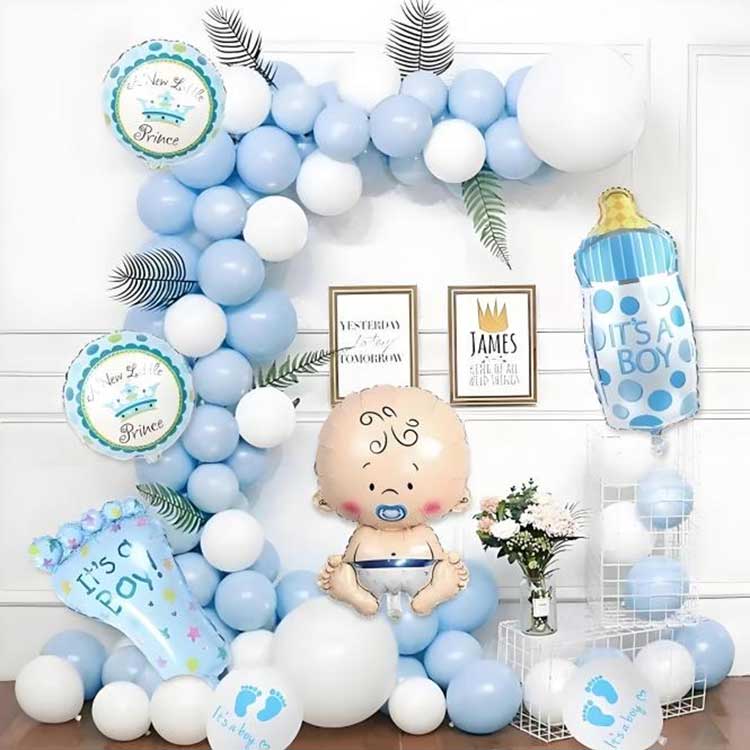 Set Hiasan Gerbang Belon Mandi Bayi