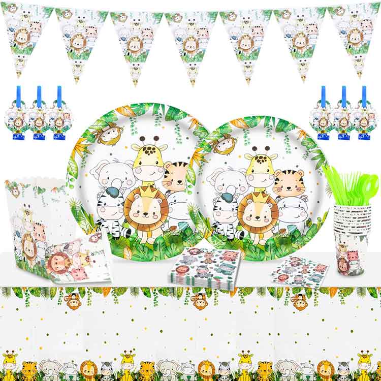 Set meja makan pakai buang