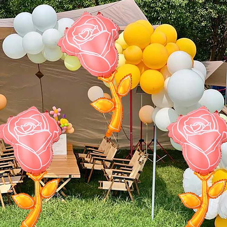 Mother's Day Rose Foil Balloon