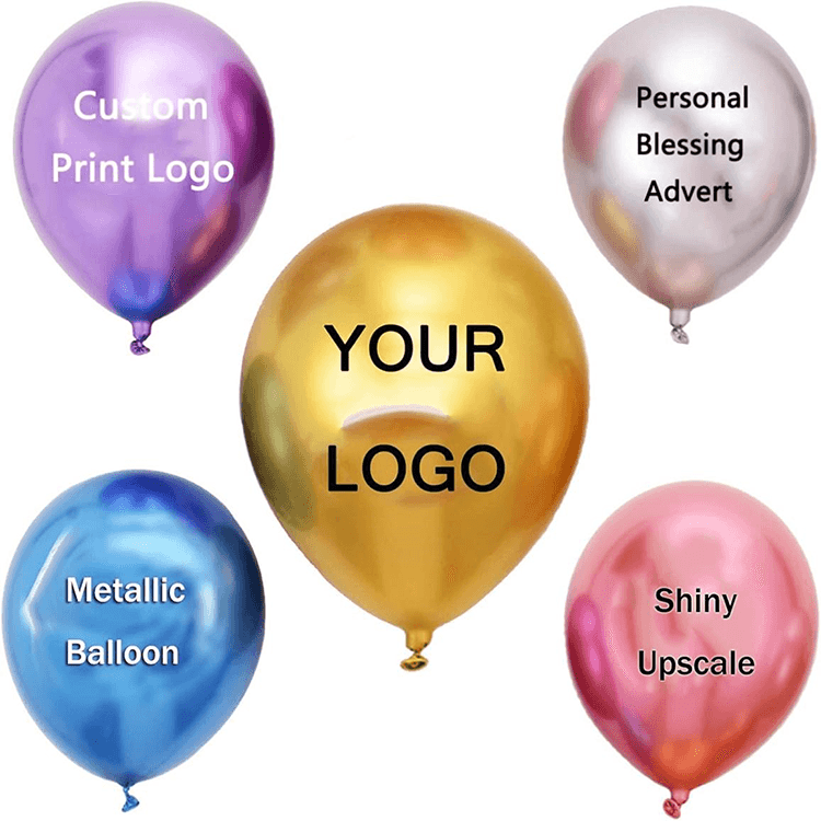 Belon lateks logam bercetak