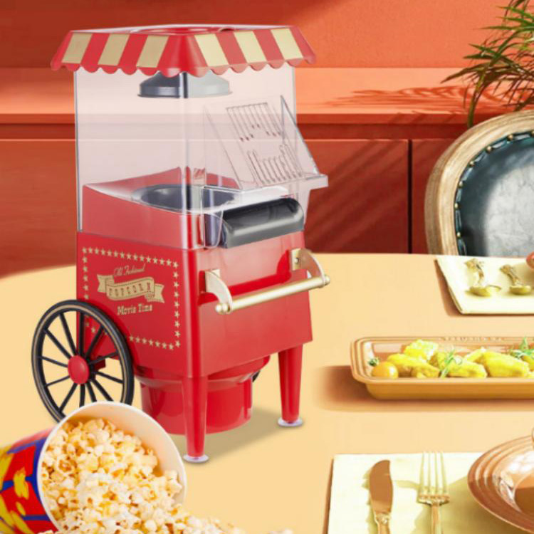 Pembuat Popcorn Pushcart Retro