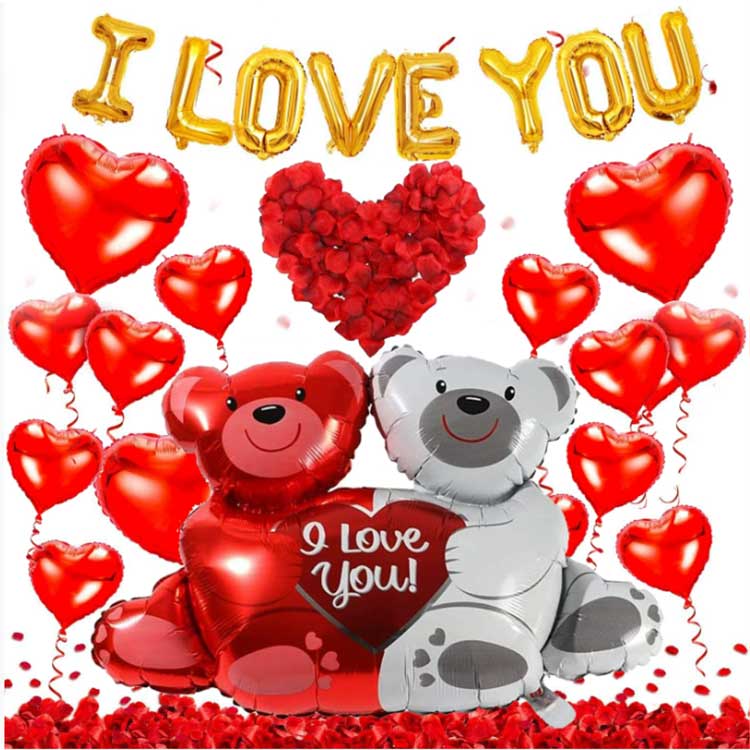 Belon Foil Hari Valentine